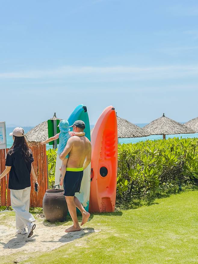 바이다이 해변 /사진=권효정 여행+ 기자