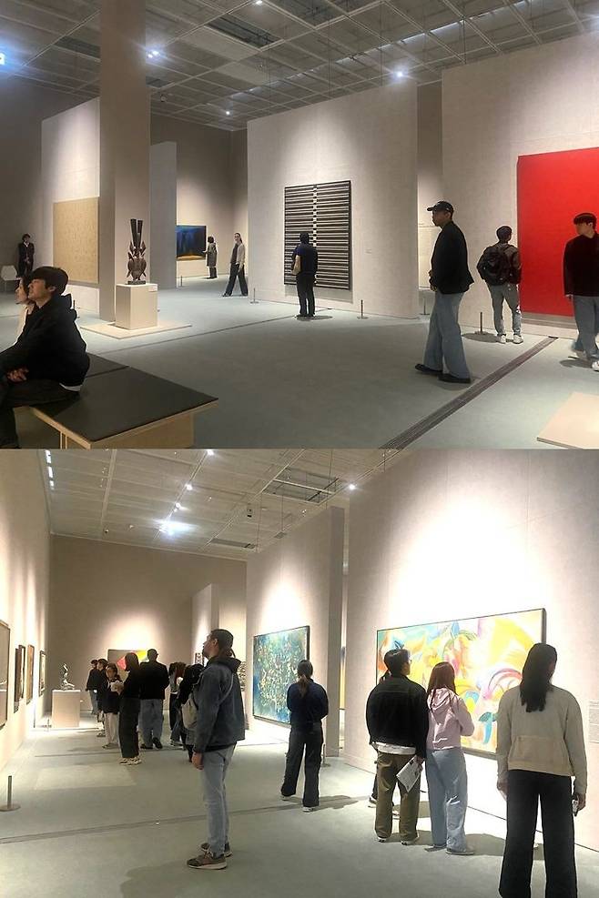 [사진=박현주 미술전문기자] '한국현대미술 하이라이트'전시 전경. *재판매 및 DB 금지