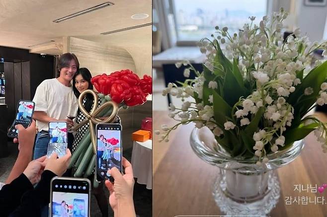 [서울=뉴시스] 배우 고소영이 결혼 15주년을 기념했다. (사진=고소영 인스타그램 캡처) 2025.05.03. photo@newsis.com  *재판매 및 DB 금지