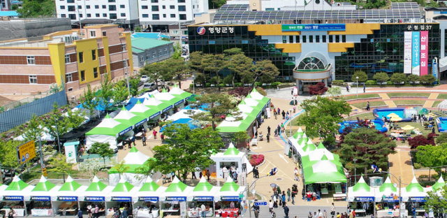 지난해 5월 경북 영양 ‘산나물 먹거리 한마당’ 모습. 행정안전부