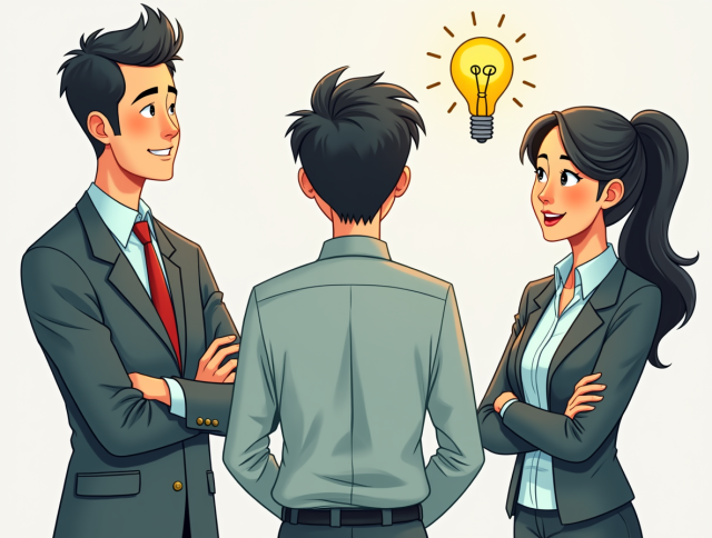 최근 일본에서 부하 직원이 상사를 선택해서 근무하는 제도를 채택하는 기업들이 등장하고 있다./AI이미지