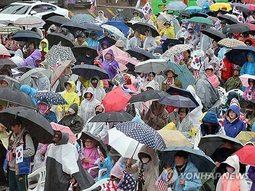 지난달 12일 열린 '광화문 국민대회' [연합뉴스 자료사진. 재판매 및 DB 금지]