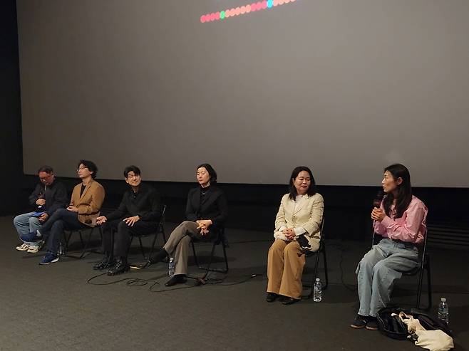 영화 '바다호랑이' 관객과의 대화 현장 [촬영 오보람]