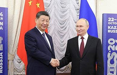 시진핑 중국 국가주석(왼쪽)과 푸틴 러시아 대통령(오른쪽). (시진=연합뉴스)