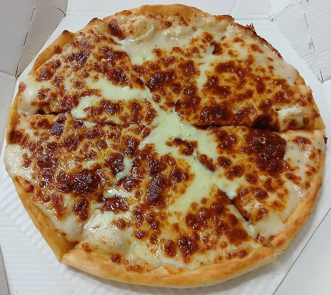 치즈 피자와 치즈 오븐 파스타