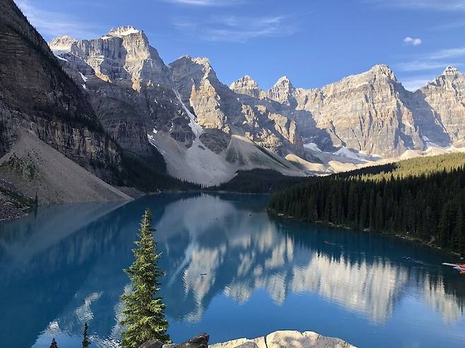 캐나다 모레인호수. 모두투어 제공