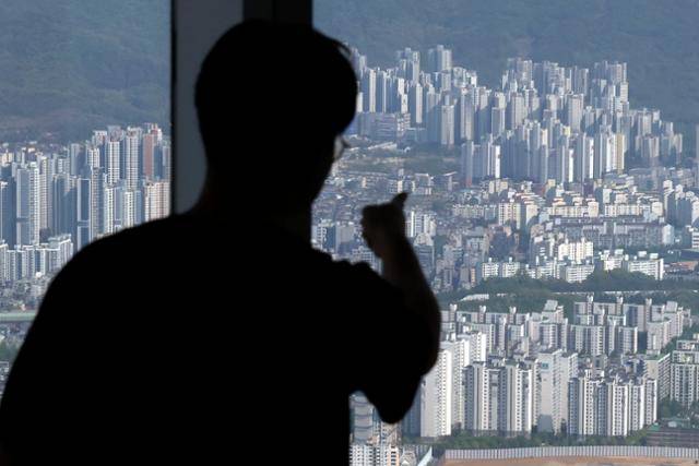 지난달 28일 서울 시내 아파트 단지. 뉴시스