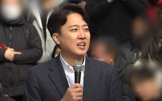 이준석 개혁신당 대선 후보.