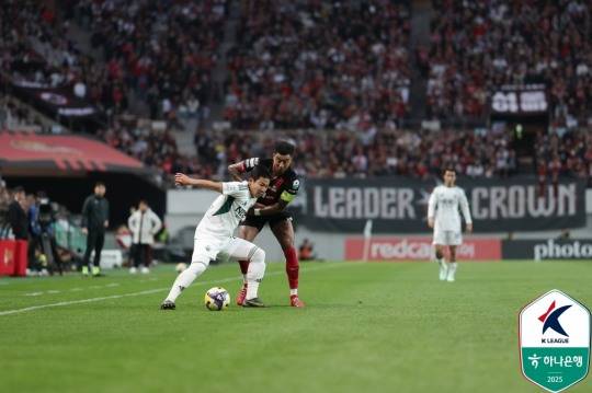 서울과 전북의 경기 열린 3일 서울월드컵경기장 모습. 사진[연합뉴스]