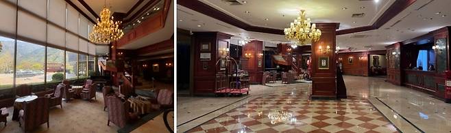 켄싱턴호텔 설악 로비 모습 / 사진=홍지연 여행+ 기자