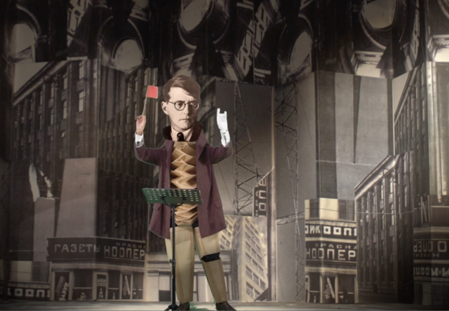 윌리엄 켄트리지의 대표작  ‘쇼스타코비치 10: 다른 세상을 꿈꿀 수 있었더라면’. ©courtesy of Kentridge Studios, GS아트센터 제공