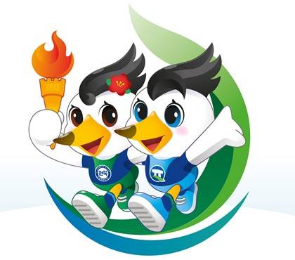 ▲도민체전 마스코트 뿔제비갈매기ⓒ고창군