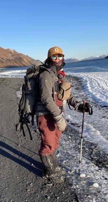 알래스카 오지 사냥 원정에 나선 여성 참가자. 극한 환경에서 수행된 지구력과 회복력은 여성이 남성보다 우수할 수 있다는 연구 결과가 나왔다.  미국 몬태나대 제공