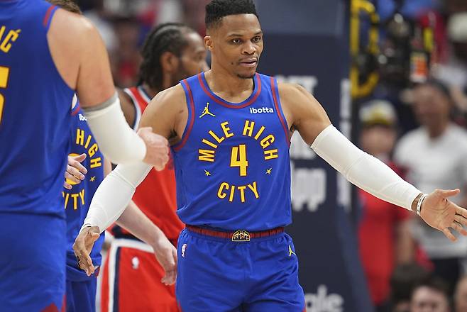 러셀 웨스트브룩.  덴버 | AP연합뉴스