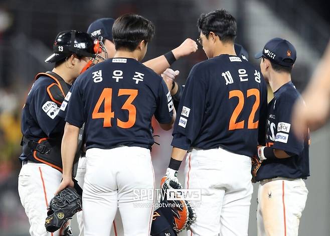 ▲ 최근 19경기에서 16승이라는 놀라운 질주로 리그 판도를 뒤흔들고 있는 한화 ⓒ곽혜미 기자