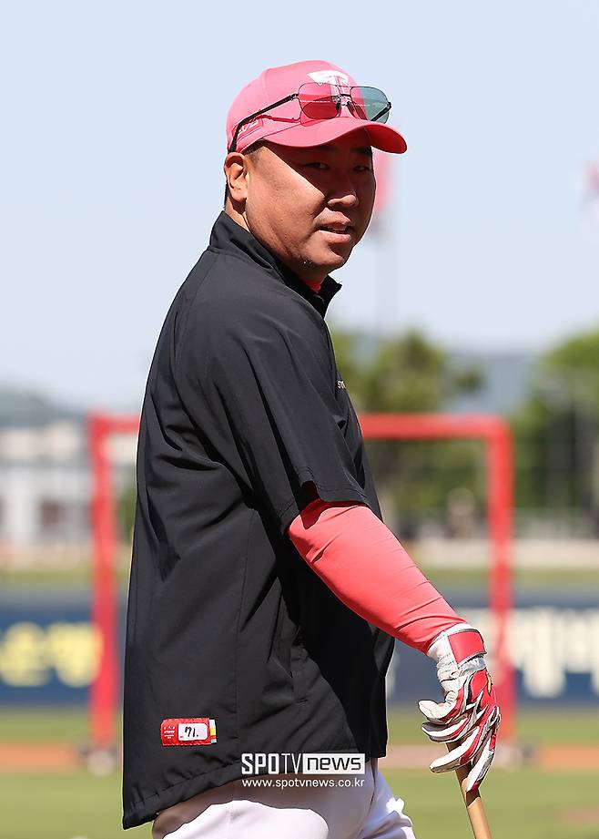 ▲ 주축 선수들의 타격감 향상을 바라고 있는 이범호 KIA 감독 ⓒ곽혜미 기자