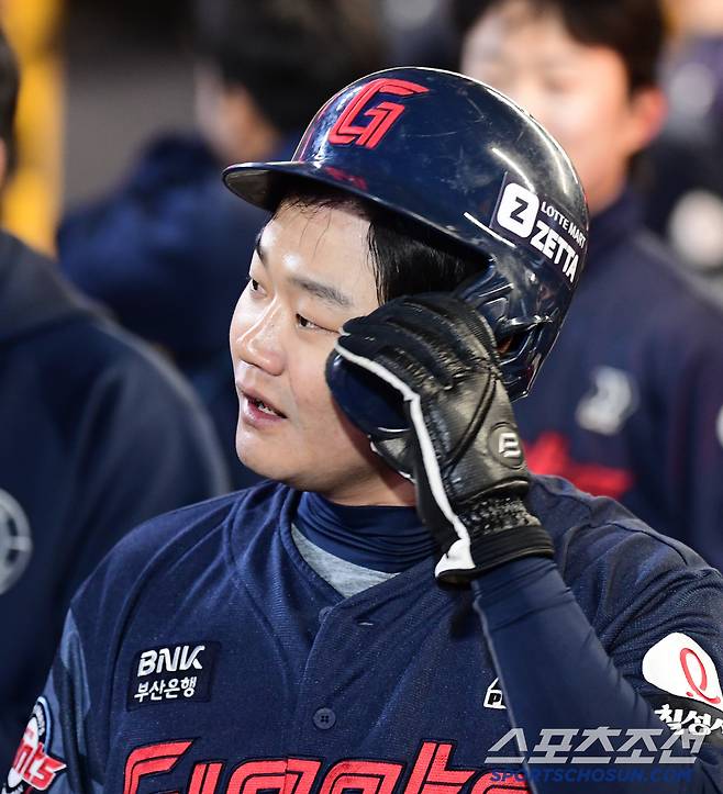 롯데 손호영. 인천=송정헌 기자songs@sportschosun.com/2025.03.25/