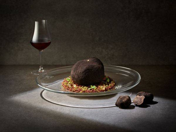 신라호텔이 선보인 트러플 아이스크림. 서울신라호텔