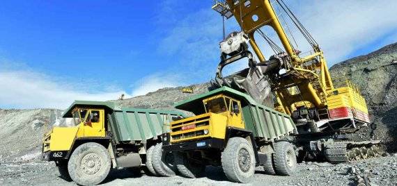 아시아 최대 노천 철광산(매장량 30억t)으로 알려진 북한 함경북도 소재 무산광산연합기업소. 노동신문, 뉴스1