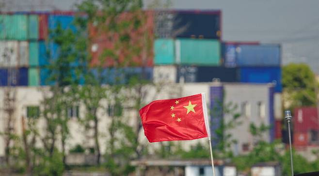 중국 상하이 컨테이너 터미널. EPA 연합뉴스