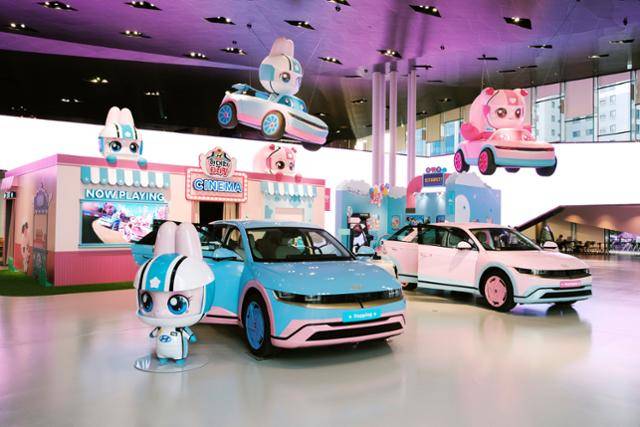 현대차가 6월 1일까지 현대 모터스튜디오 고양에서 캐치! 티니핑과 유스 어드벤처 전시를 개최한다. 현대차 제공