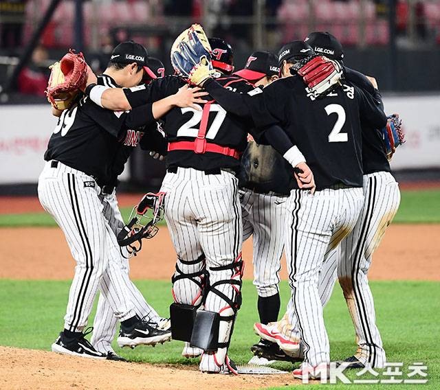 LG 선수단. 사진=김영구 기자