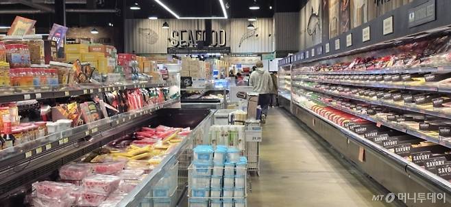 미국 뉴저지주 한인마트. /사진=심재현 특파원