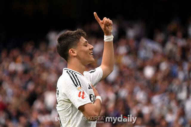 선제골을 작렬하고 세리머니 하는 귈러. /게티이미지코리아