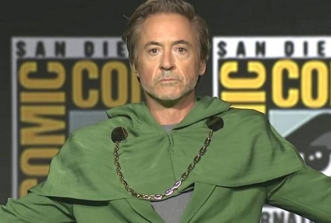 영화 어벤져스 둠스데이에 출연 예정인 로버트 다우니 주니어. [인터넷 캡처]