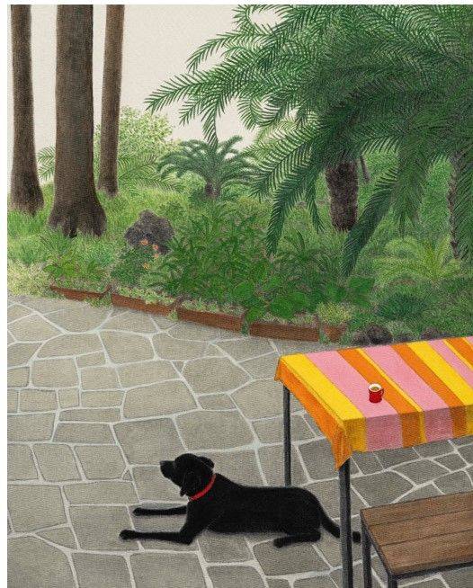 김보희<Towards>, 2025, 캔버스에 채색, 162 × 130 cm *재판매 및 DB 금지