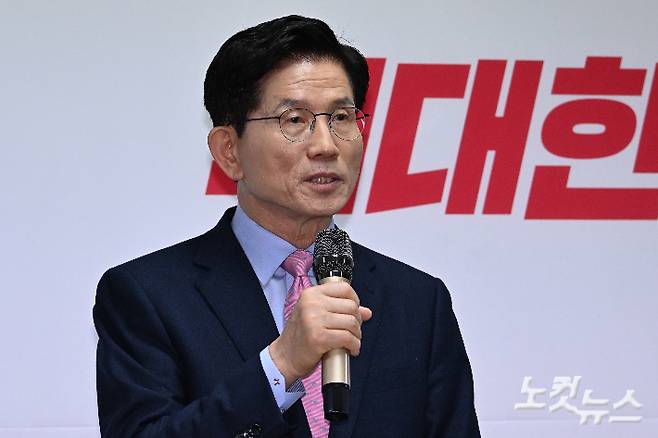 국민의힘 김문수 대선 후보. 윤창원 기자