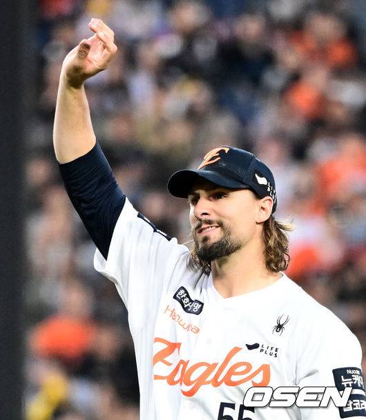 [OSEN=지형준 기자] 한화 라이언 와이스. 2025.04.29 / jpnews@osen.co.kr