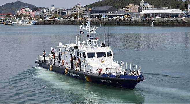 태안해경 경비함정.