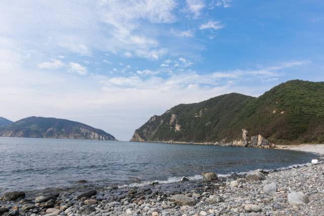 덕적도 능동자갈마당 전경. 사진제공=인천관광공사