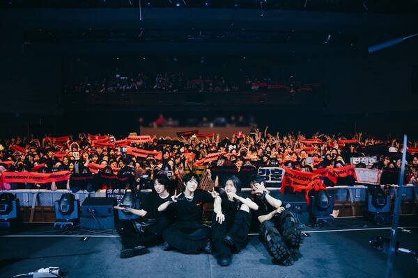 ▲ 지난 3일과 4일 첫 단독콘서트 '낫 아웃'을 성황리에 마무리한 드래곤포니. 제공|안테나