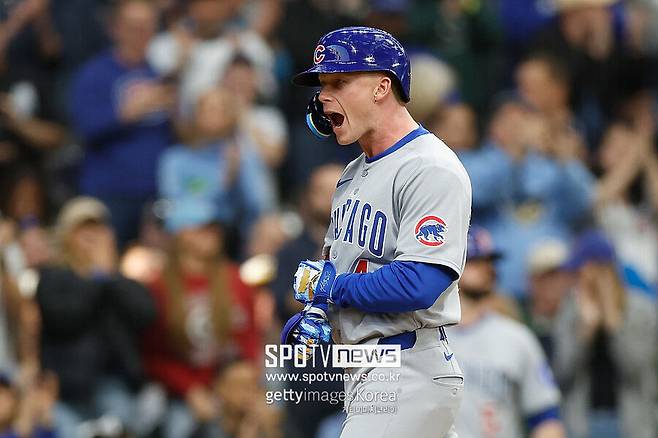 ▲ 시카고 컵스 외야수 피트 크로-암스트롱. 메이저리그 3년차인 크로-암스트롱은 공수주 모두 리그 정상급 선수로 성장했다.