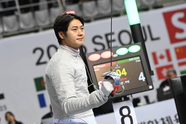 오상욱. /사진=국제펜싱연맹