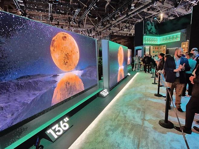 하이센스 CES 2025 부스 전경 [촬영 장하나]