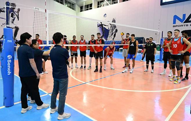 지난해 KOVO 트라이아웃 당시 모습(KOVO제공)