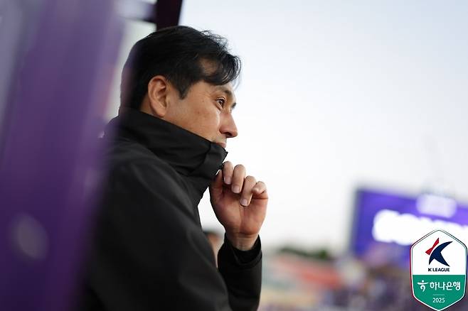 유병훈 안양 감독(한국프로축구연맹 제공)