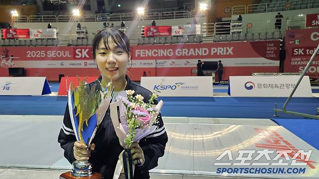 SKT그랑프리 사상 첫 우승 역사를 쓴 전하영.