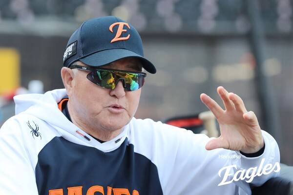 김경문 감독. ⓒ한화 이글스