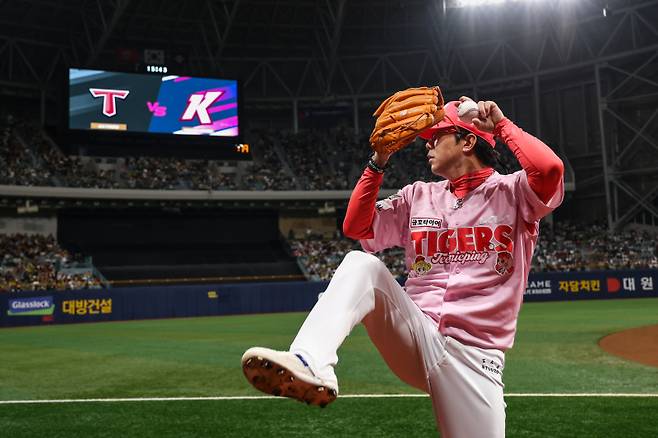 5일 고척 키움전에서 통산 180승을 달성한 양현종. KIA 제공