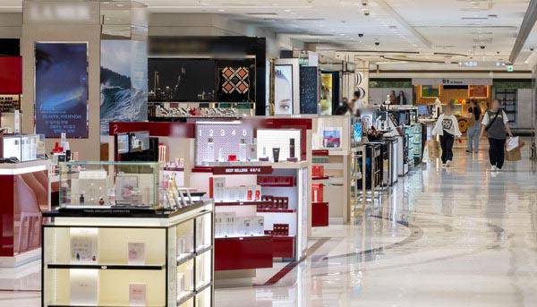 국내 한 면세점 모습. 사진은 기사 내용과 관련이 없음. 국제신문DB