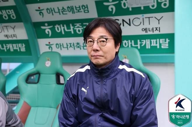 대전하나시티즌 황선홍 감독. 사진=한국프로축구연맹