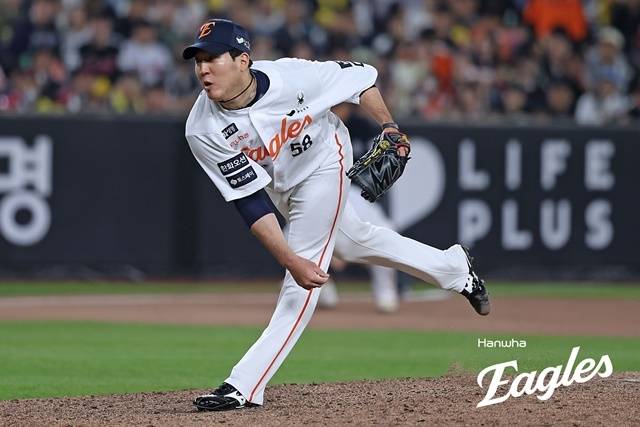 한화의 핵심 불펜 자원 중 하나인 박상원. 사진=한화 제공