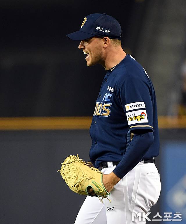 라일리는 6일 수원 KT전에서 승리투수가 됐다. 사진=천정환 기자