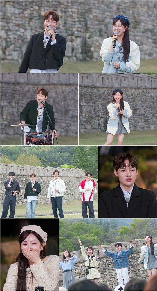 박서진과 전유진이 다시 한번 맞붙어 대결을 펼친 ‘가왕 대전’으로 경상북도 문경을 뒤흔든다.사진=크레아스튜디오 제공
