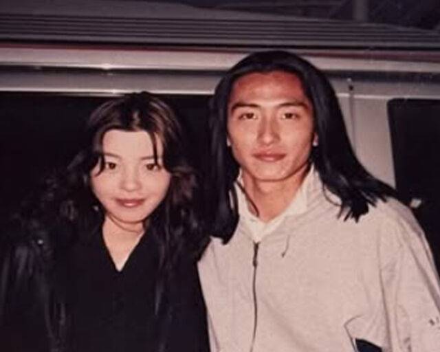 김규리가 안정환과 함께 찍은 사진을 공개했다. / 김규리 소셜미디어 캡처