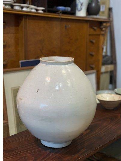 백자호 조선시대, 35.7×13.5×13㎝ *재판매 및 DB 금지